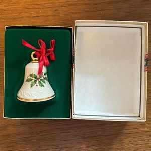 Lenox China Holiday Miniature Bell
